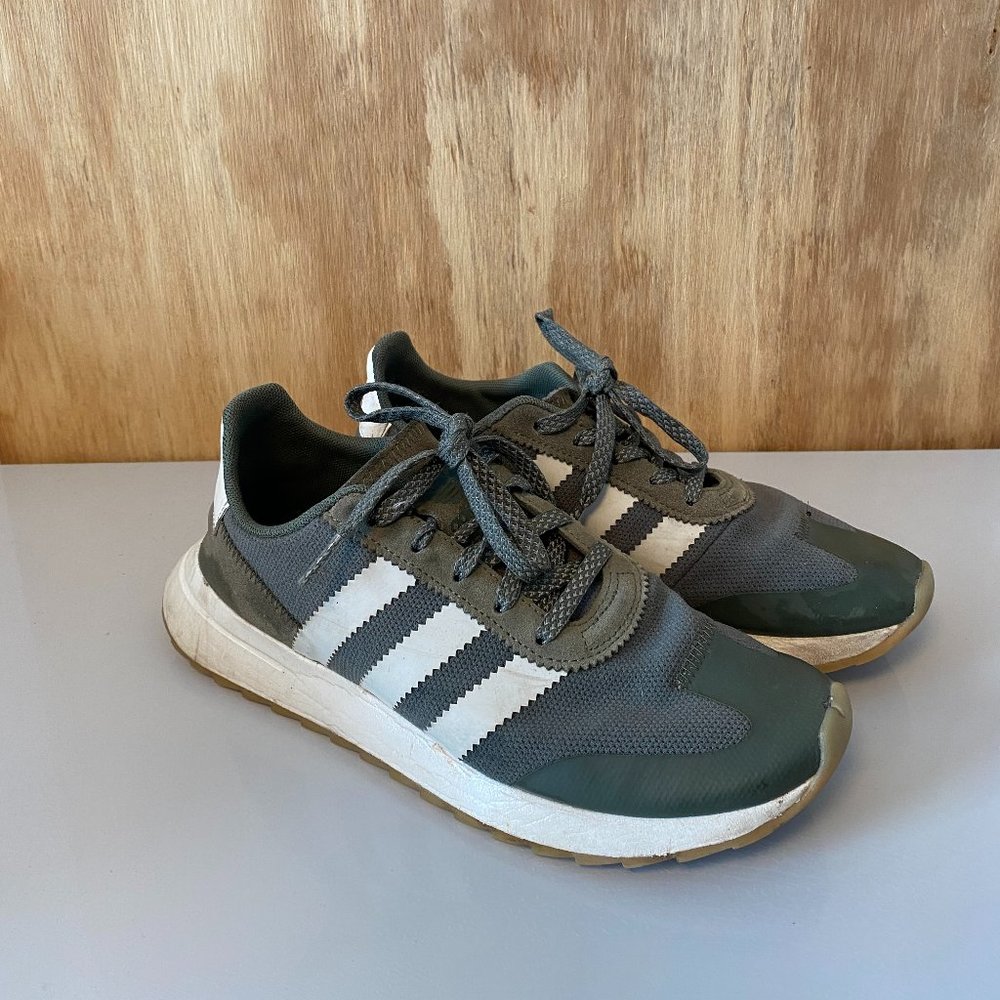 Army Green Adidas Sneakers